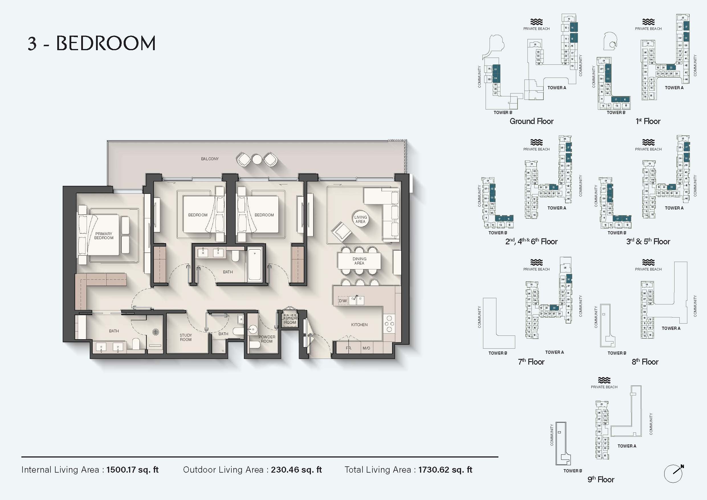 3 Bedroom